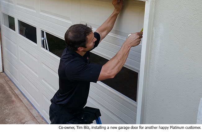 how to fix garage door gaps on sides