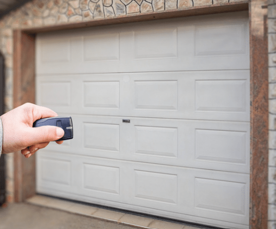 Testing garage door